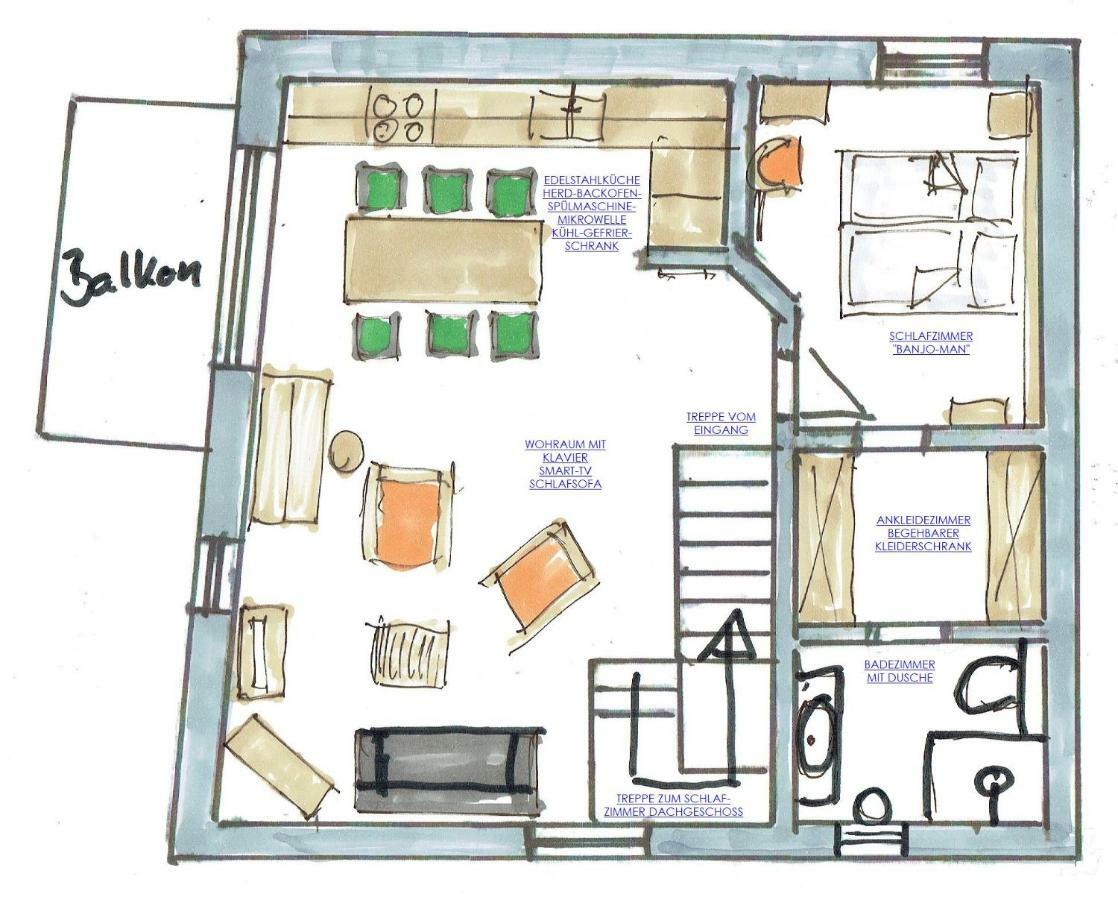 Villa Cantare 오베룬부르크암마인 외부 사진